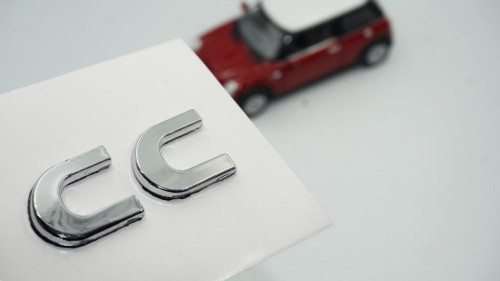 Volkswagen Passat CC Bagaj 3M 3D Krom ABS Logo Amblem