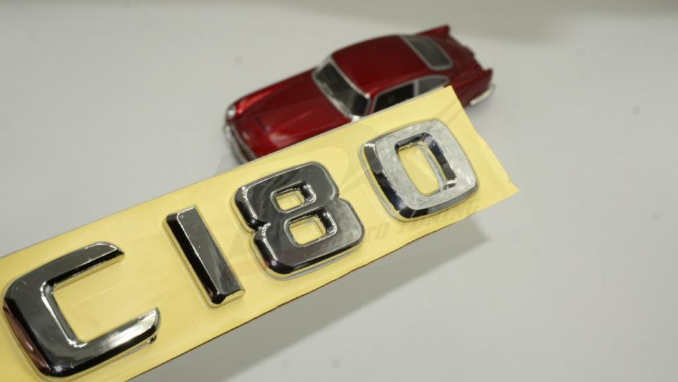 Mercedes Benz C180 Bagaj Krom ABS 3M 3D Yazı Logo Orjinal Ürün