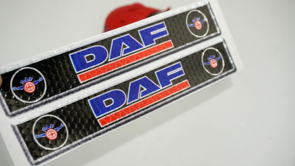 Daf Logo Reflektör Sticker Seti