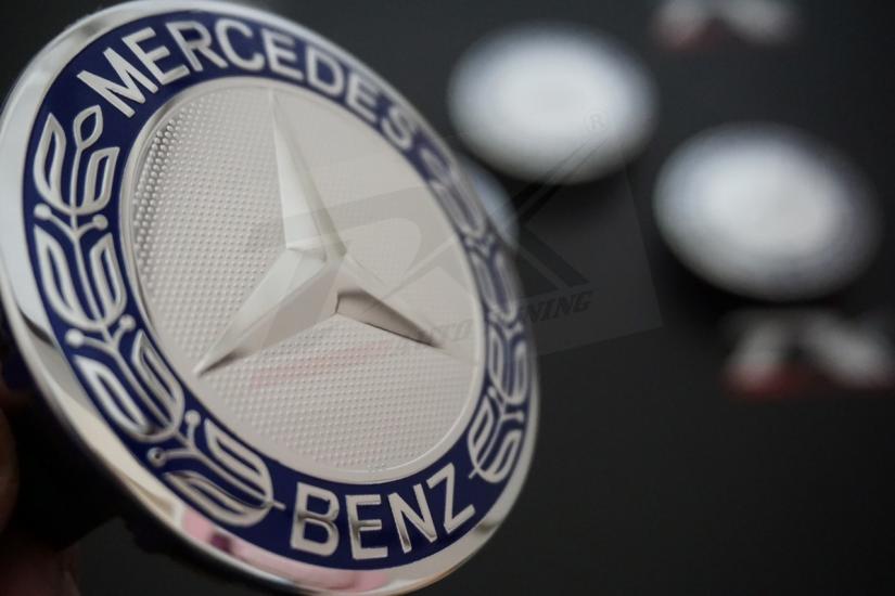 Mercedes Benz Jant Göbeği Kapak Seti 75mm