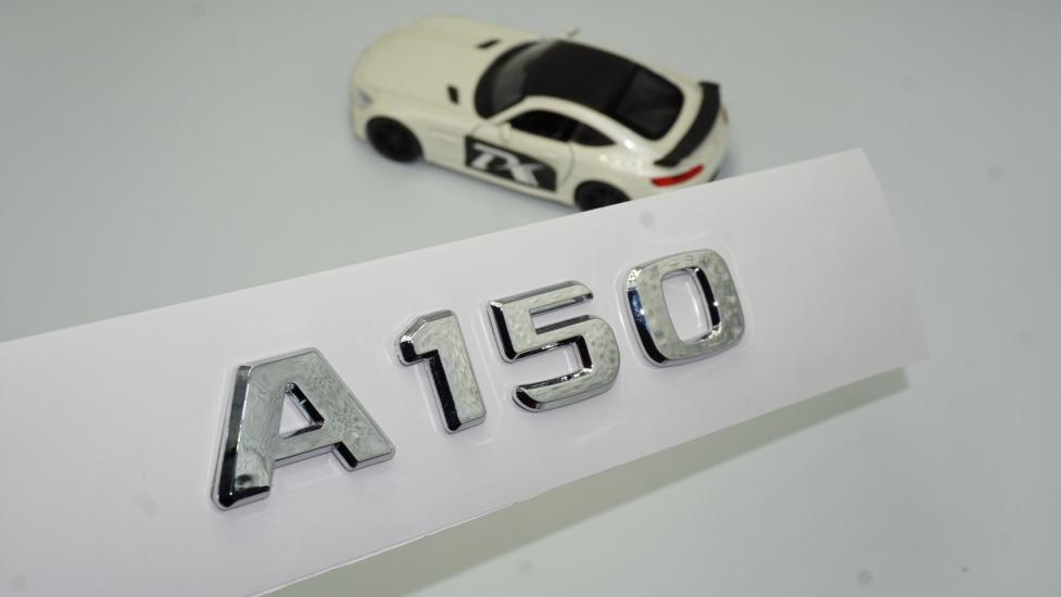 DK Benz A150 Bagaj Krom ABS 3M 3D Yazı Logo
