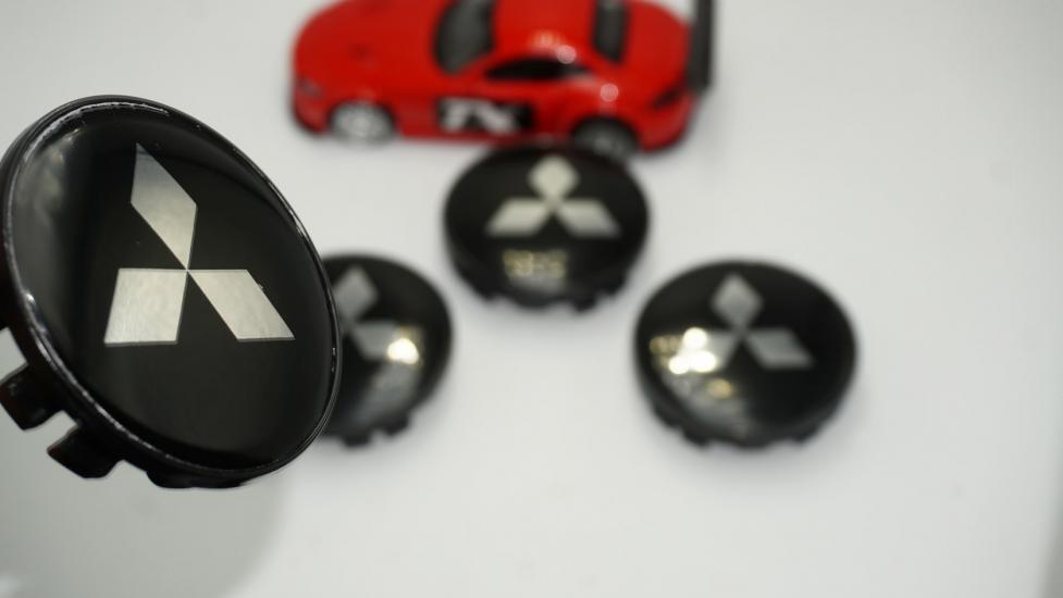 Mitsubishi Jant Göbek Kapağı Seti 60mm