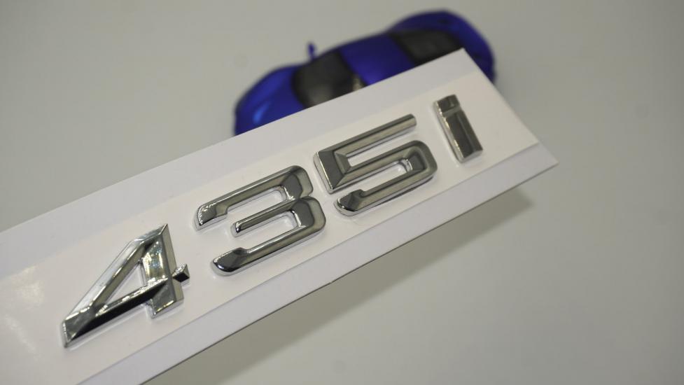 Bmw 435i Bagaj Krom Metal 3M 3D Yazı Logo