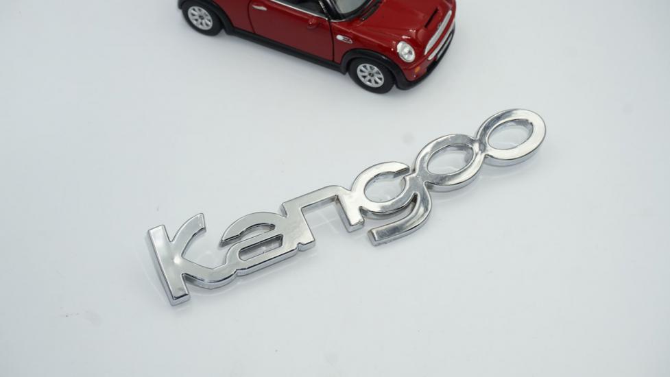 Renault Kangoo Bagaj 3M 3D Krom ABS Logo Amblem