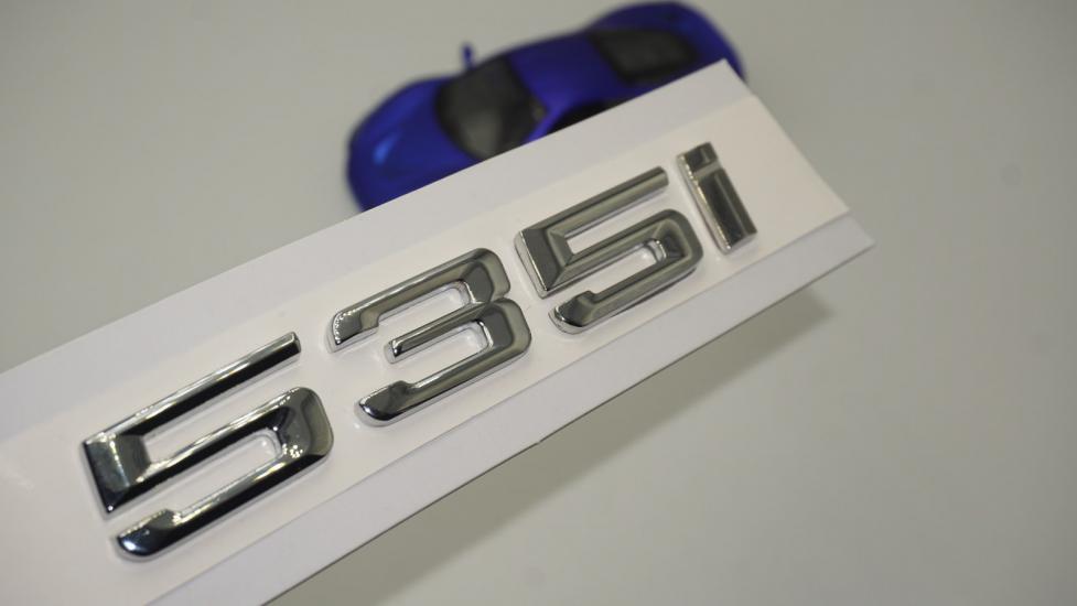 Bmw 535i Bagaj Krom Metal 3M 3D Yazı Logo