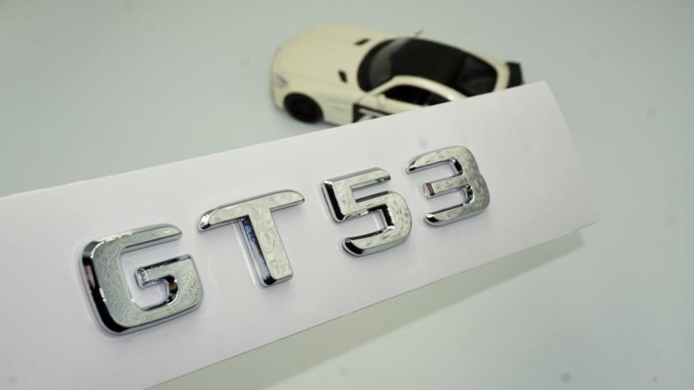 DK Benz GT 53 Bagaj Krom ABS 3M 3D Yazı Logo