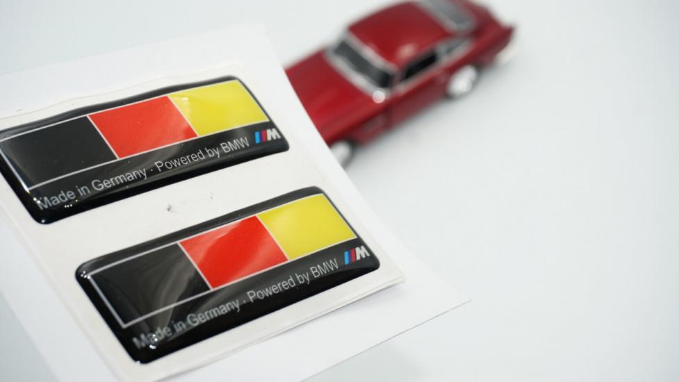 Bmw M Powered By Logo Damla Silikon Grup Sticker