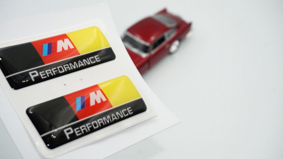 Bmw M Performance Logo Damla Silikon Grup Sticker