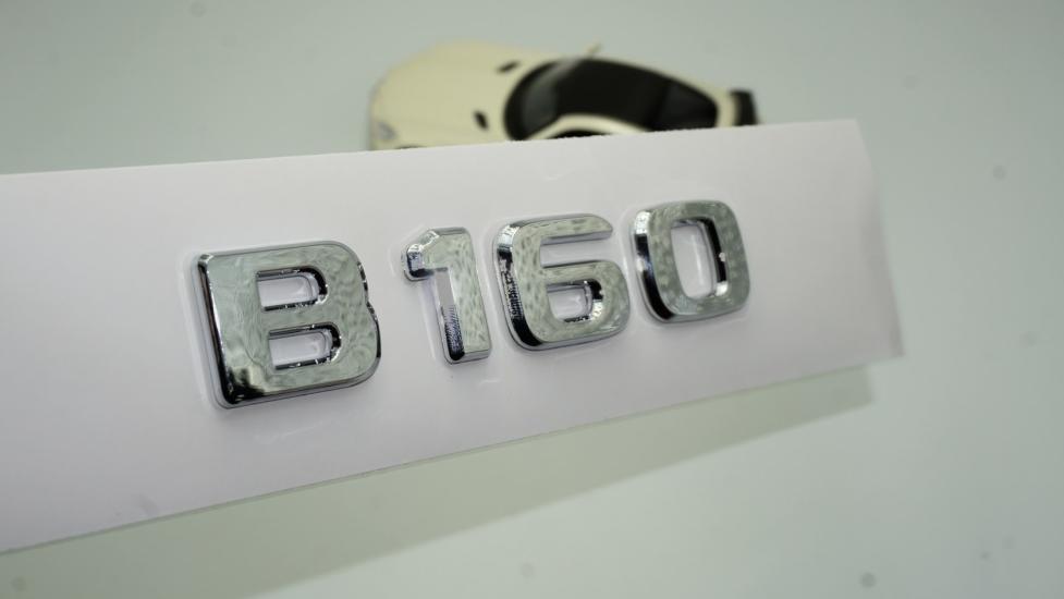 DK Benz B160 Bagaj Krom ABS 3M 3D Yazı Logo