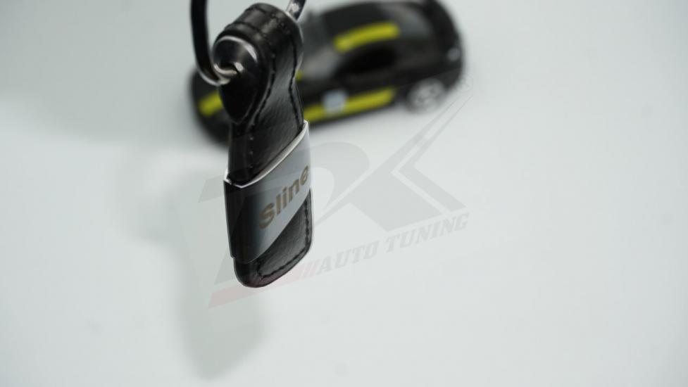 Audi S Line Logo Orjinal Deri Metal Anahtarlık Orjinal Ürün