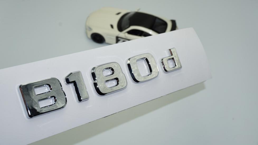 DK Tuning Benz B180d Bagaj Krom ABS 3M 3D Yazı Logo