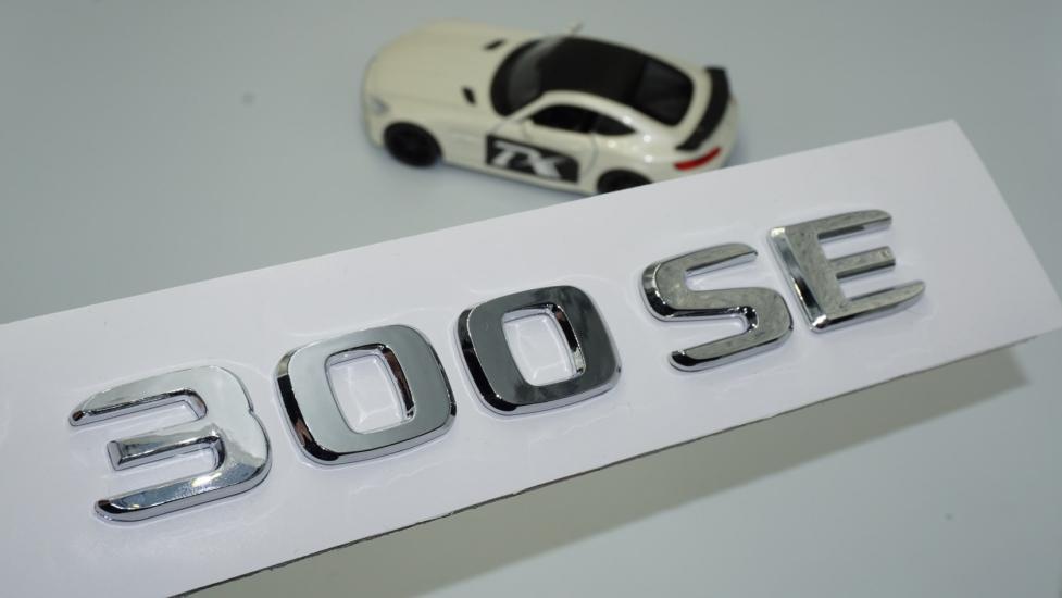 Dk Tuning 300SE Bagaj Krom Abs 3m 3d Yazı Logo Benz İle Uyumlu