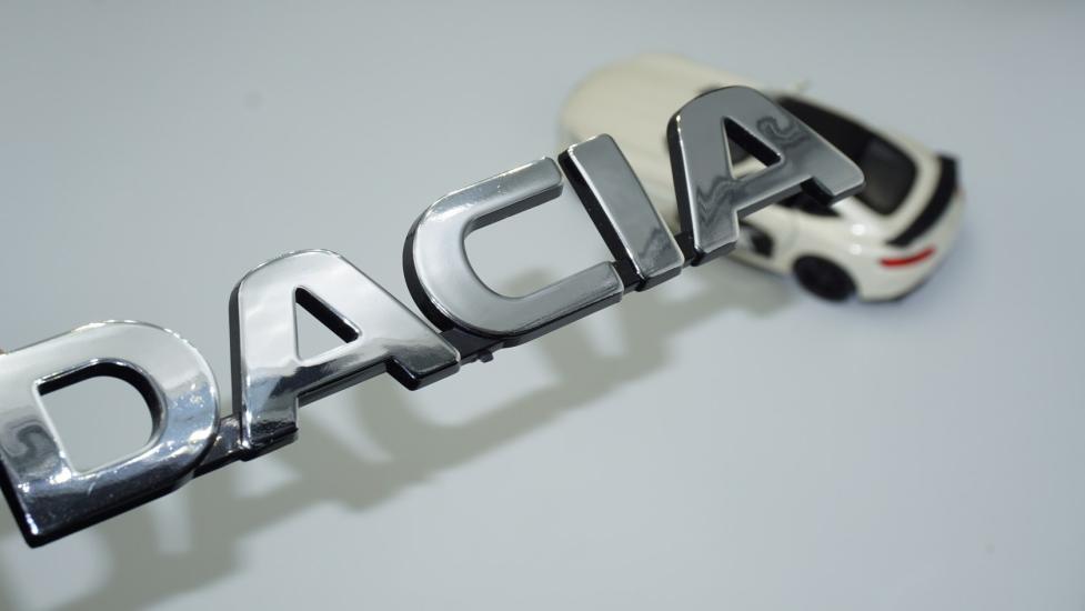DK Tuning Dacia Krom ABS Bagaj 3M 3D Yazı