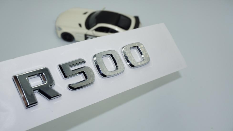 DK Tuning R 500 Bagaj Krom ABS 3M 3D Yazı Logo Benz İle Uyumlu