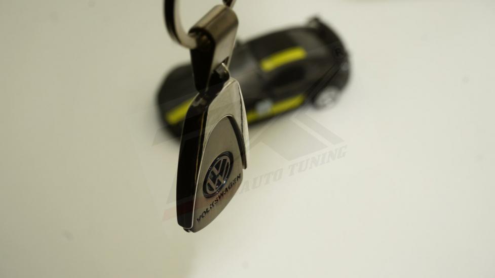 VW Volkswagen Logo Krom Metal Stil Anahtarlık New Style