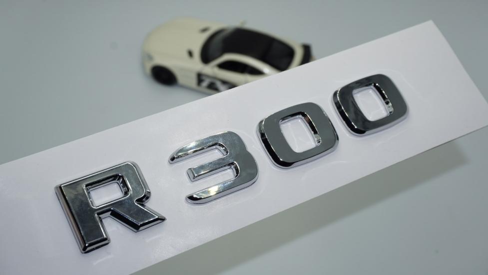 DK Tuning R 300 Bagaj Krom ABS 3M 3D Yazı Logo Benz İle Uyumlu