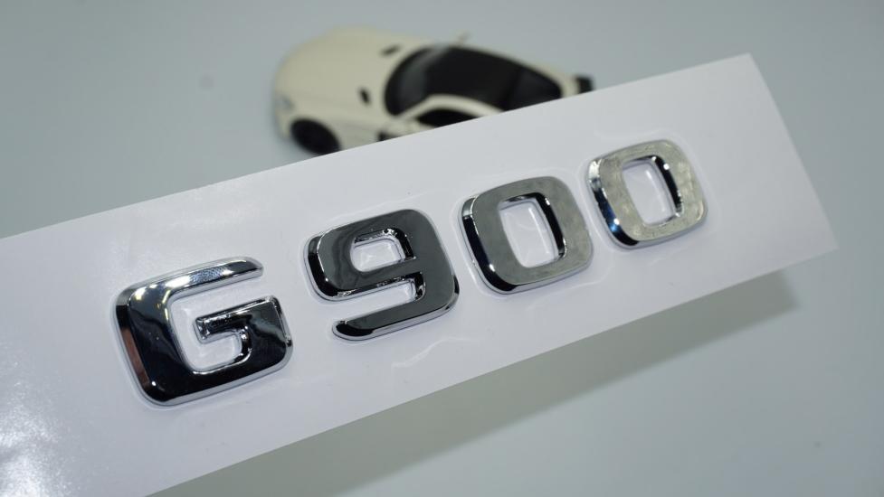 DK Tuning G 900 Bagaj Krom ABS 3M 3D Yazı Logo Benz İle Uyumlu