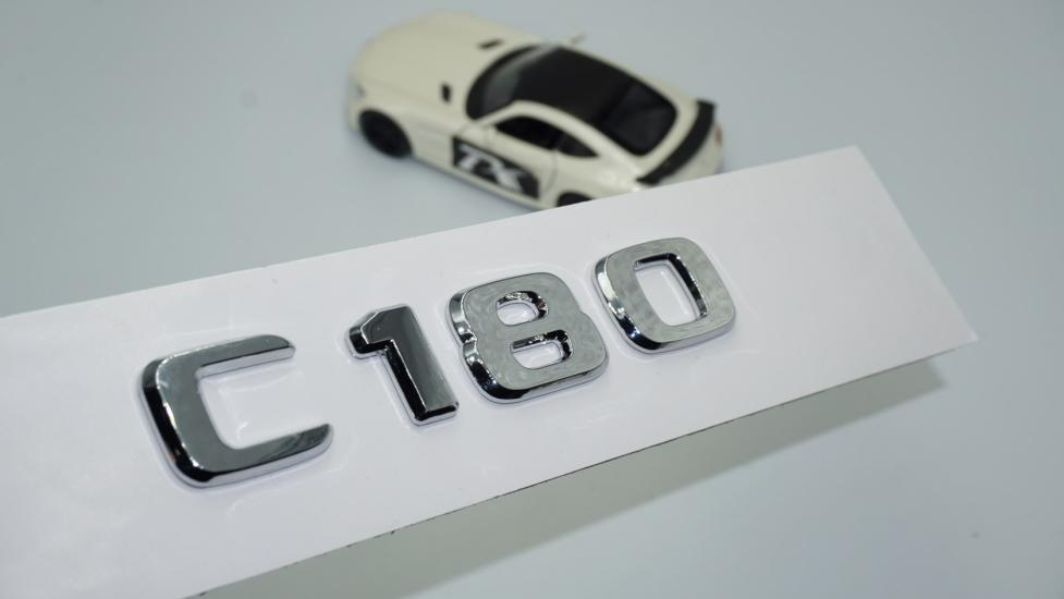 DK Tuning Benz C180 Bagaj Krom ABS 3M 3D Yazı Logo