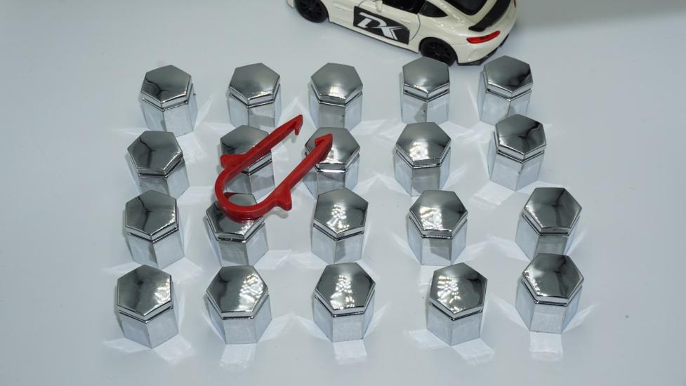 DK Tuning Bijon Kapağı 17 İnç 20 Li Set Mercedes Benz İle Uyumlu