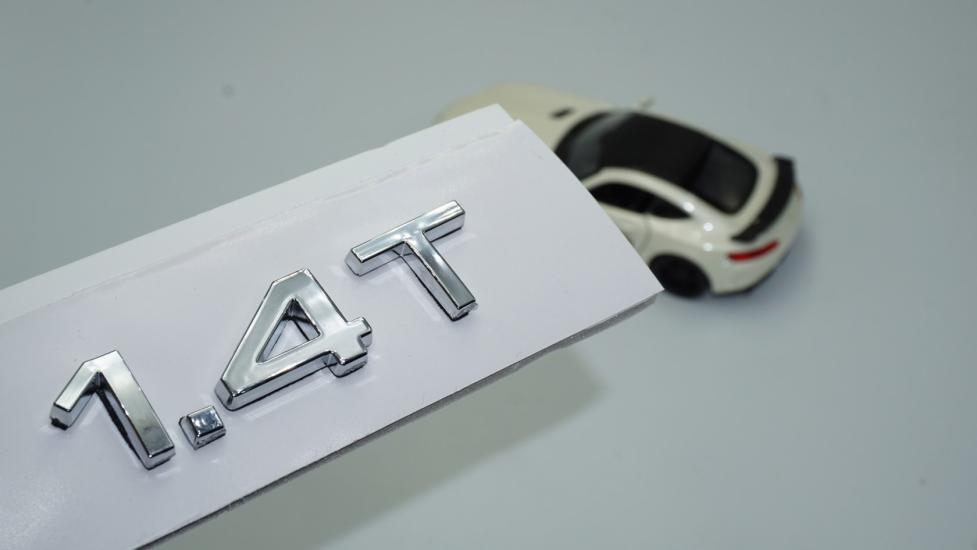 DK Tuning Audi 1.4T Bagaj Krom ABS 3M 3D Yazı Logo