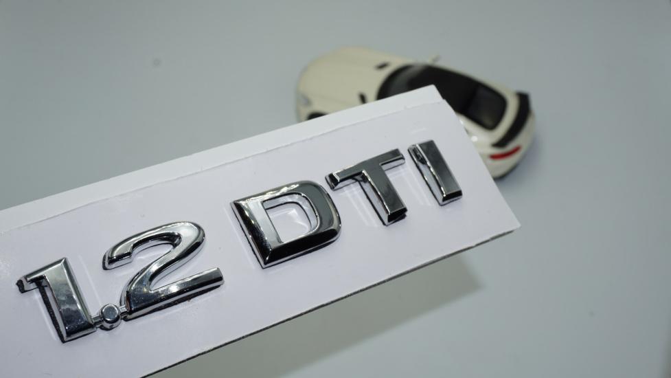 DK Tuning Opel 1.2 DTi Bagaj Krom ABS 3M 3D Yazı Logo Amblem