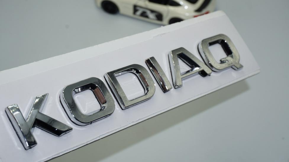 DK Tuning Skoda Kodiaq Krom ABS 3M 3D Bagaj Yazı Logo