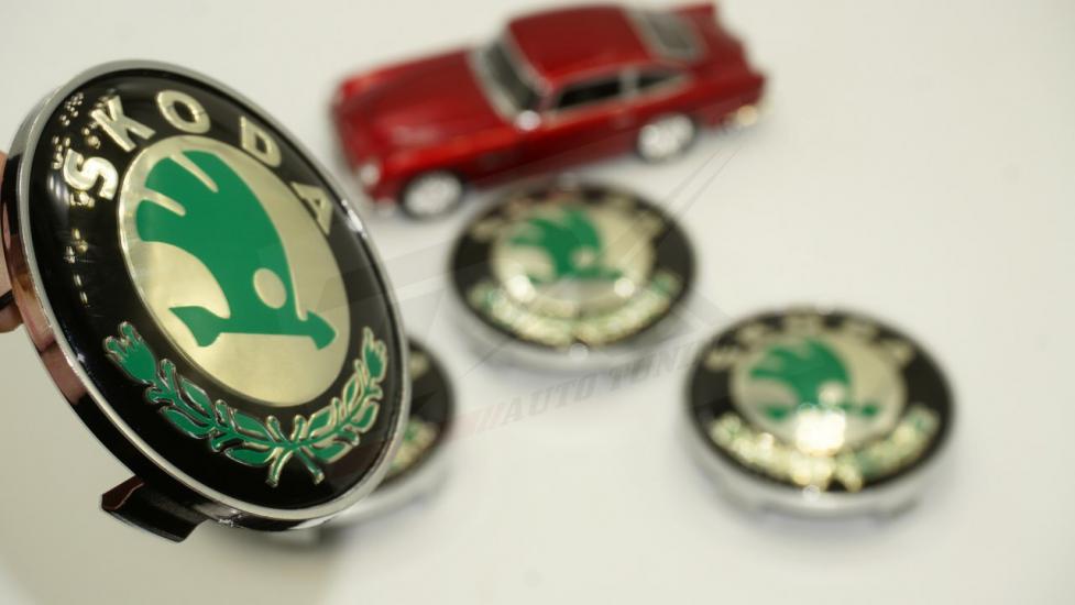 Skoda Jant Göbeği Kapak Seti 68mm