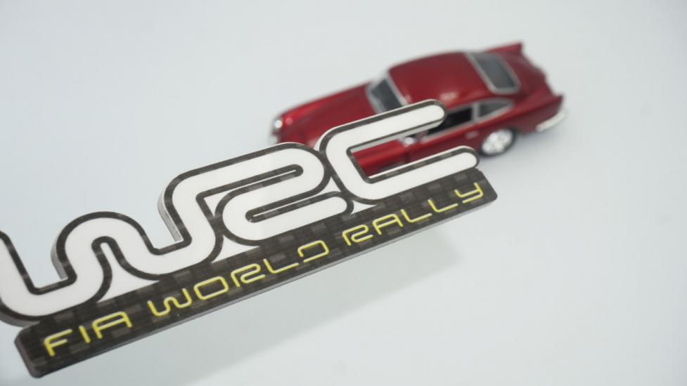 Subaru WRC Fia World Rally Logo Epoksi ABS Bagaj 3M 3D Logo Arma