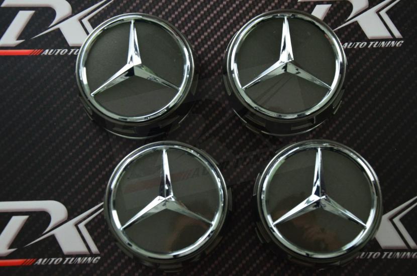 Mercedes Benz AMG Yeni Nesil Jant Göbek Kapağı 75mm