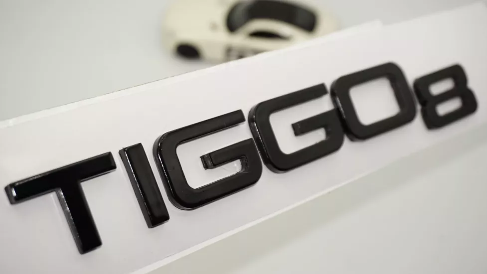 DK Tuning Chery Tiggo 8 Bagaj Siyah ABS Yazı Logo Amblem