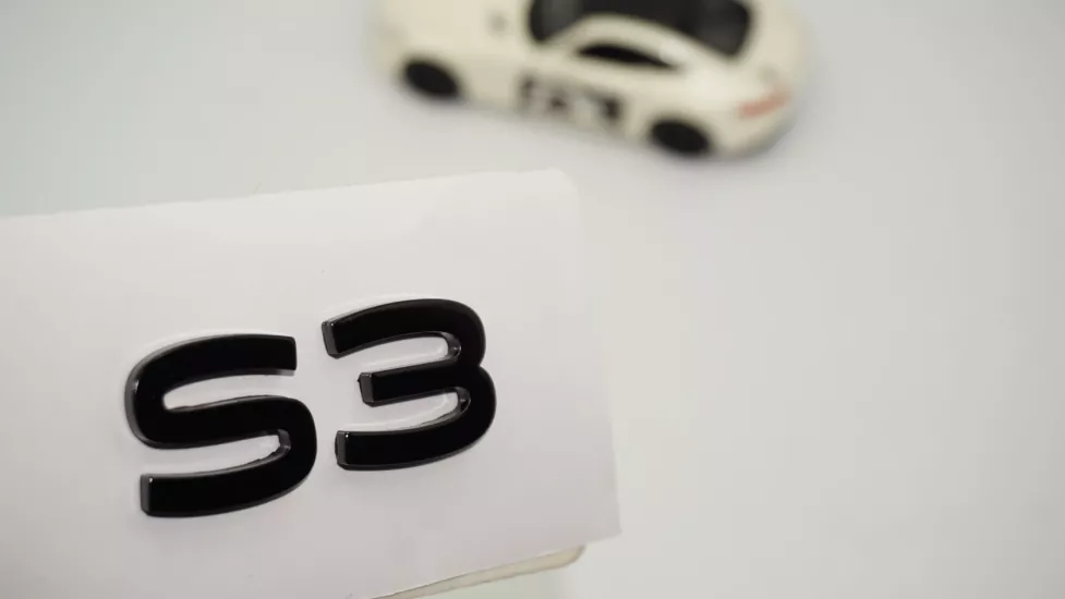 DK Tuning S3 2025+ Bagaj Yazı Logo Arma Audi İle Uyumlu