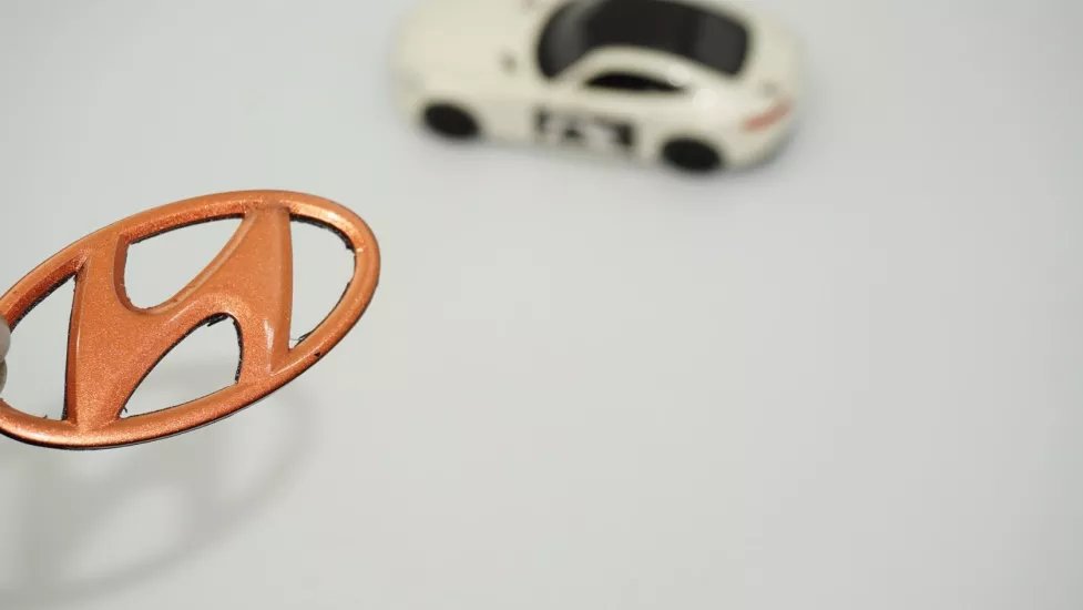DK Tuning Hyundai Direksiyon Göbeği Bronz Logo Arma 5,9 Cm
