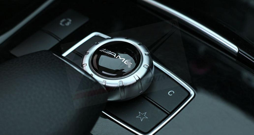 Mercedes Benz AMG Logo Navigasyon Multimedya Düğme Kapağı