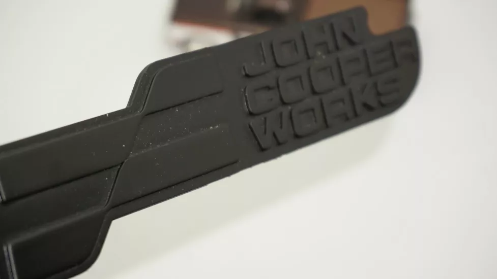 DK Tuning Mini John Cooper Works Bagaj Mat Siyah Yazı Logo Arma