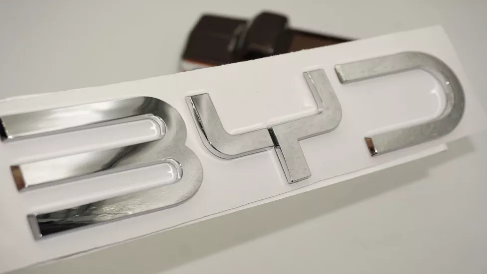 DK Tuning Byd Bagaj 21cm Krom Bagaj Yazı Logo Arma