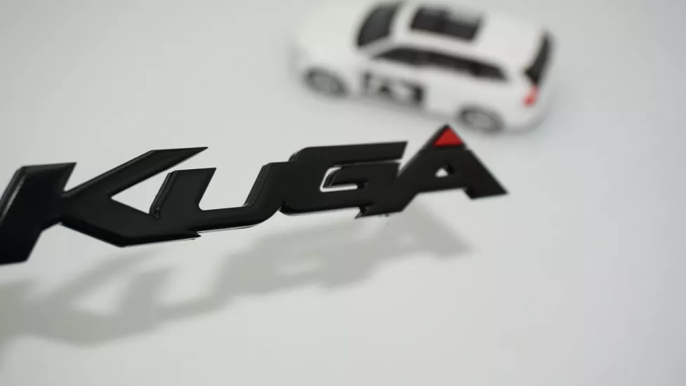 DK Tuning Ford Kuga Bagaj 3M Siyah ABS Yazı Logo Amblem