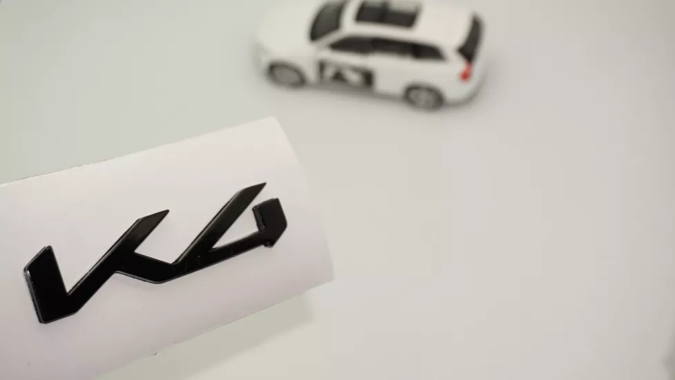 DK Tuning K4 Yeni Nesil Bagaj Siyah Yazı Logo Kia İle Uyumlu