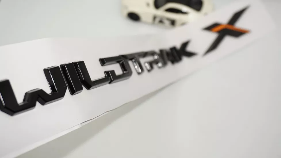 DK Tuning Ranger Wildtrak X Bagaj Siyah Turuncu Yazı Logo Ford İle Uyumlu
