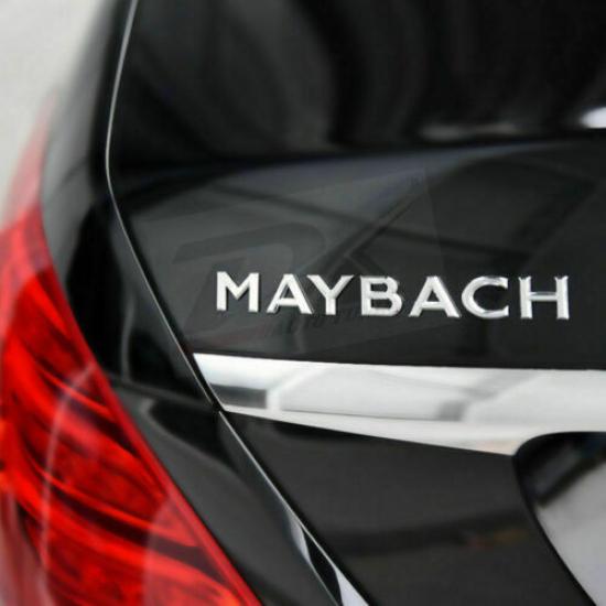 Mercedes Benz Maybach Bagaj Krom ABS Yazı Logo Arma