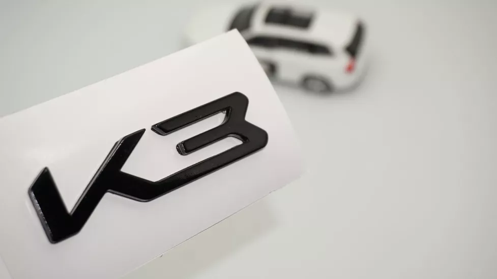 DK Tuning K3 BL7 Yeni Nesil Bagaj Siyah Yazı Logo Kia İle Uyumlu