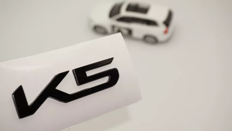 DK Tuning K5 DL3 Yeni Nesil Bagaj Siyah Yazı Logo Kia İle Uyumlu