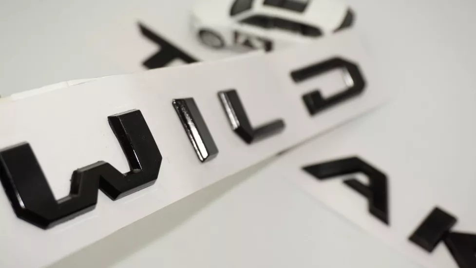 DK Tuning Ranger Wildtrak Ön Kaput Siyah Yazı Logo Ford İle Uyumlu