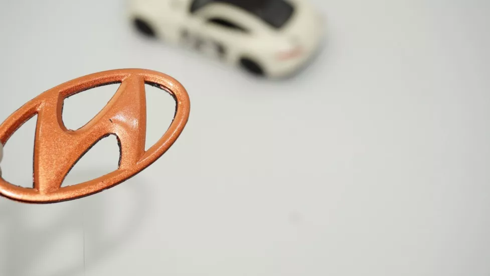 DK Tuning Hyundai Direksiyon Göbeği Bronz Logo Arma 5,5 Cm
